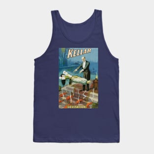 Vintage Magic Poster Art, Levitation by Kellar Tank Top